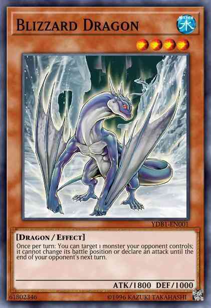 Blizzard Dragon - BP02-EN075 - Mosaic Rare - 1st Edition
