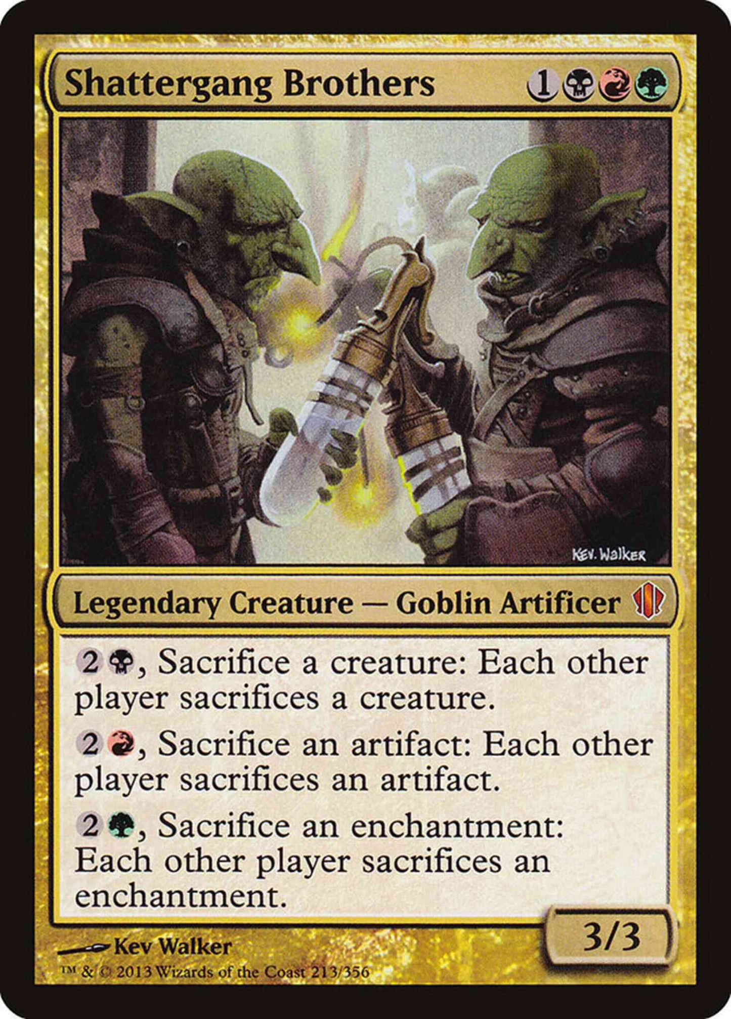 Shattergang Brothers [213] [Commander 2013] [Non-Foil]