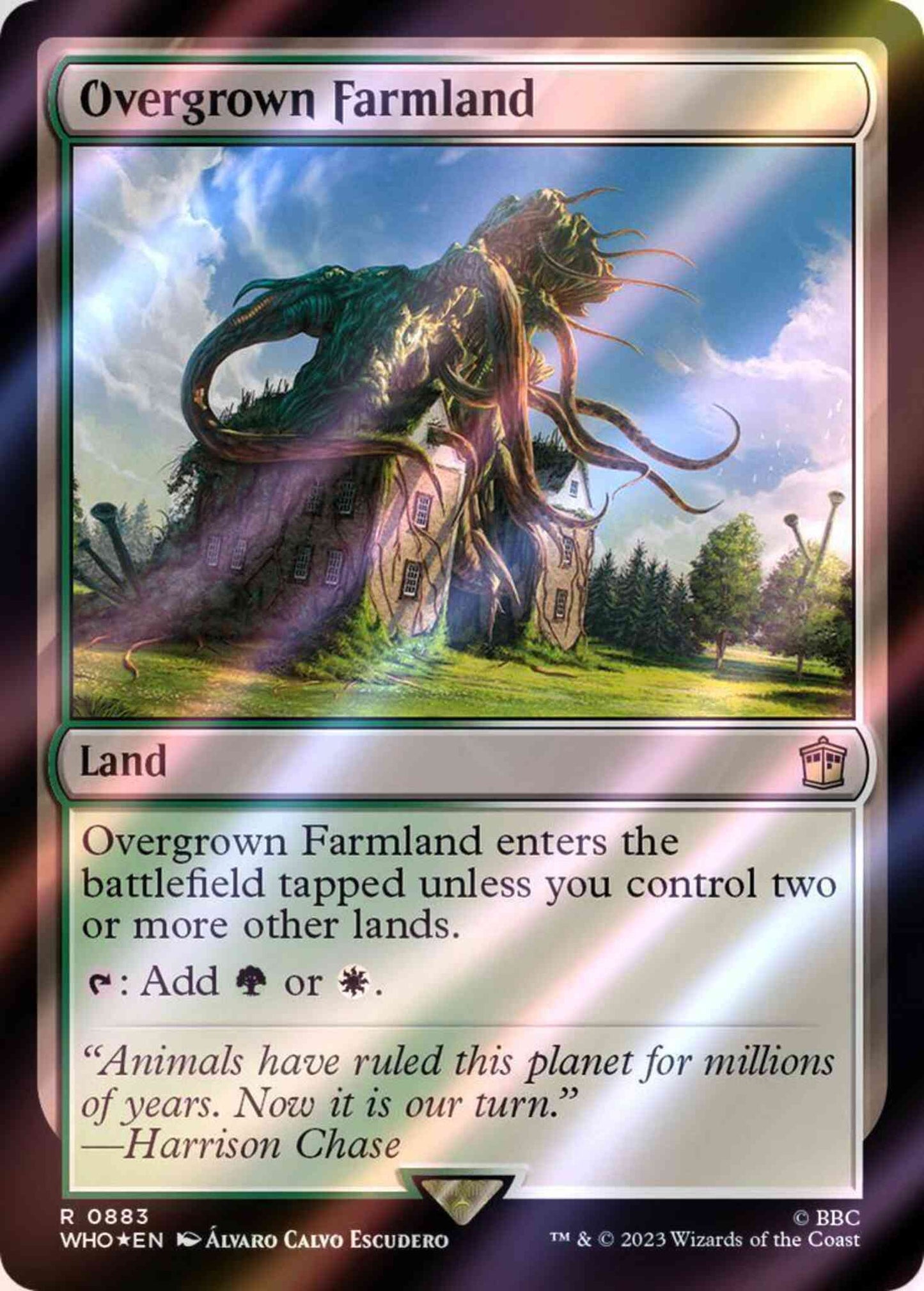 Overgrown Farmland [883] [Universes Beyond: Doctor Who] [Surge Foil]