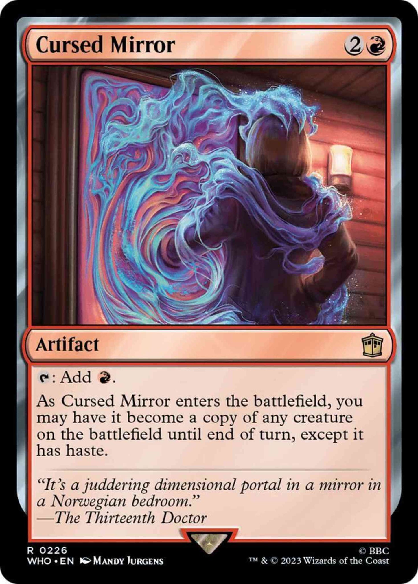 Cursed Mirror [226] [Universes Beyond: Doctor Who] [Non-Foil]
