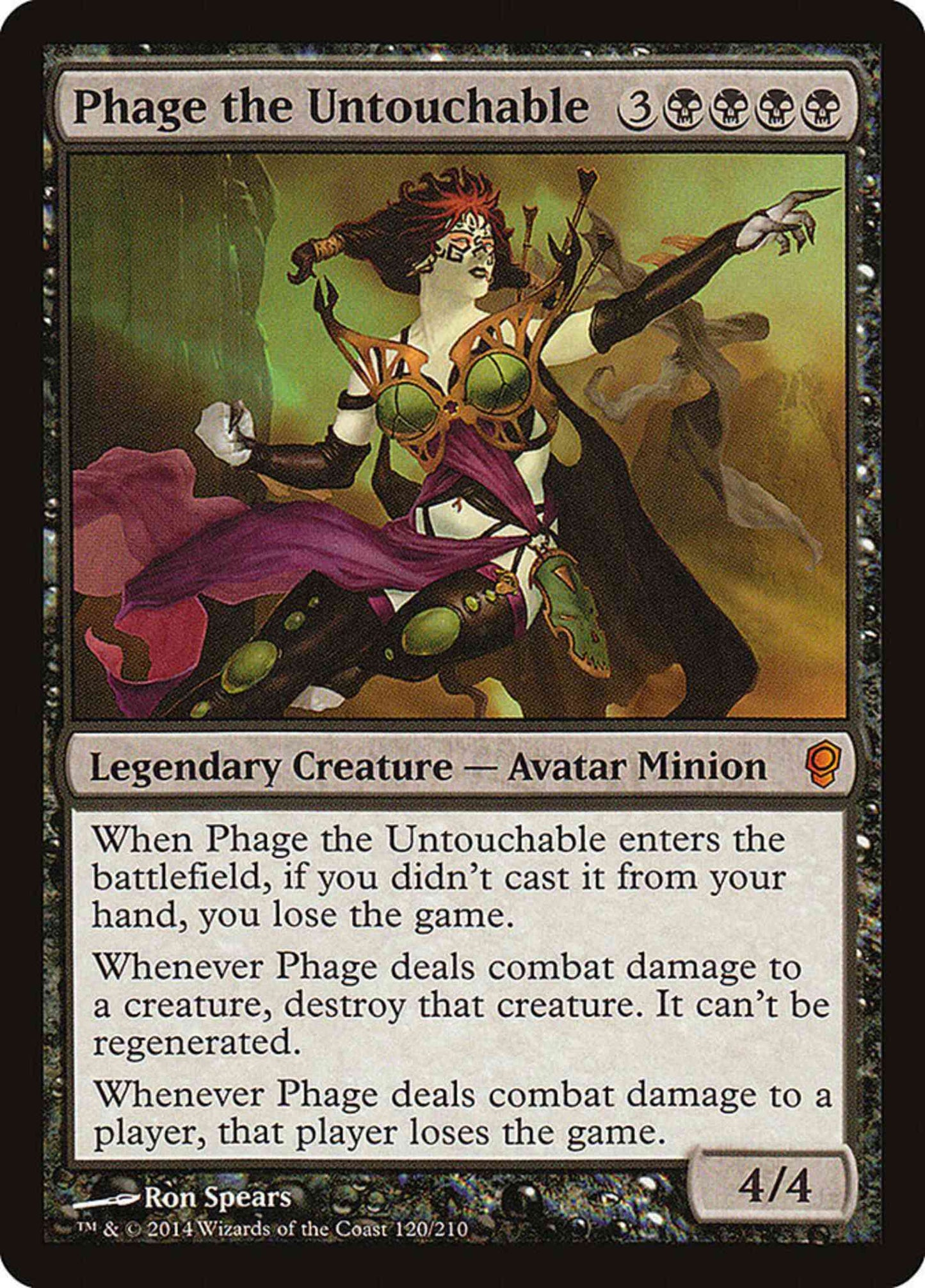 Phage the Untouchable [120] [Conspiracy] [Non-Foil]