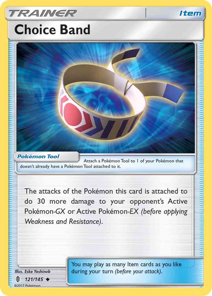Choice Band - 121/145 - Uncommon [sm2-121] [Reverse Holo]
