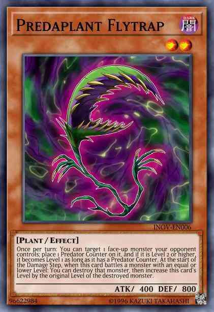Predaplant Flytrap - INOV-EN006 - Rare - 1st Edition