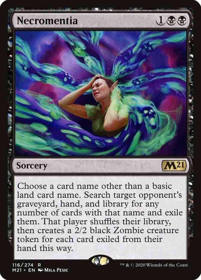 Necromentia [116] [Core Set 2021] [Non-Foil]