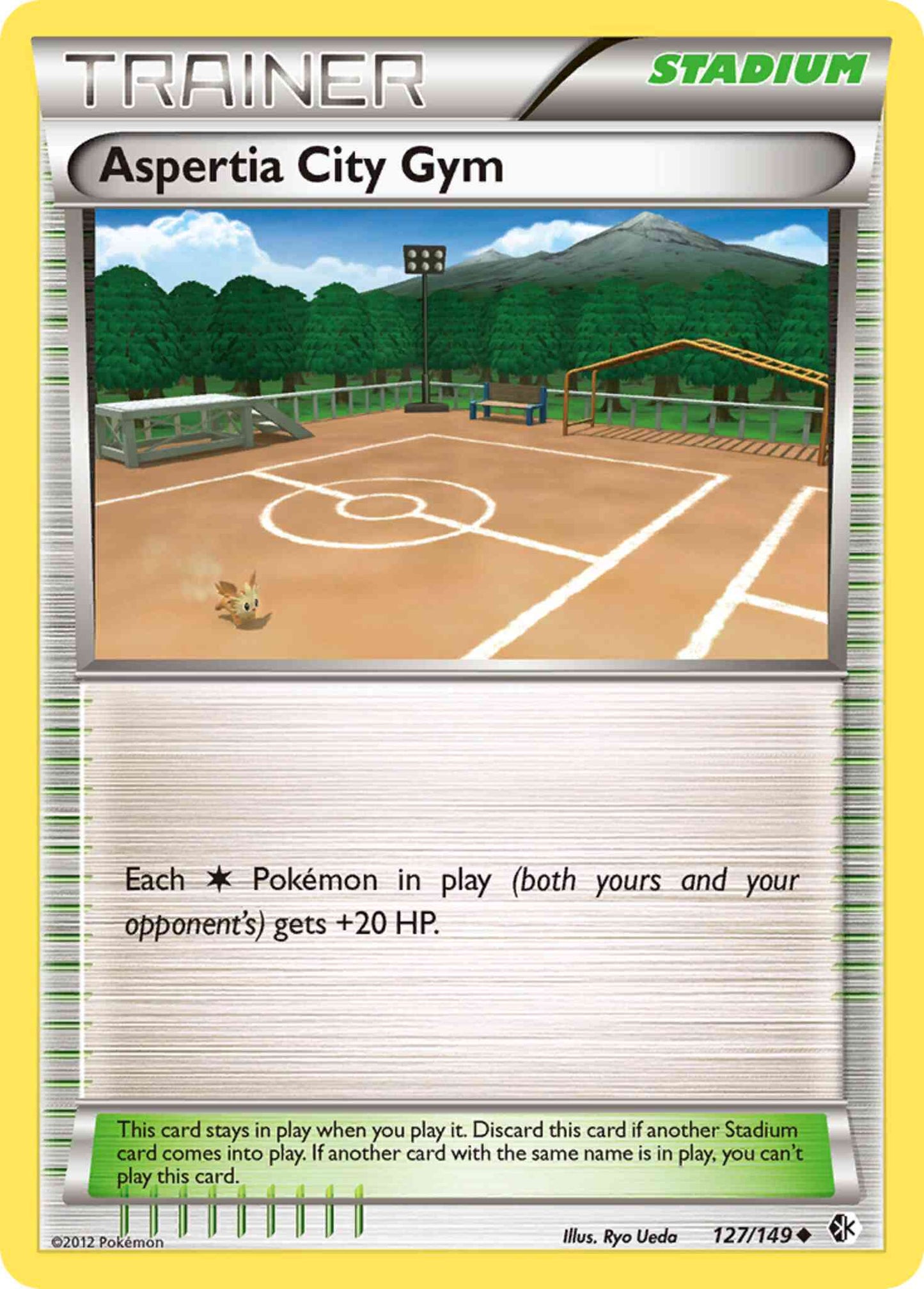 Aspertia City Gym - 127/149 - Uncommon [bw7-127] [Reverse Holo]