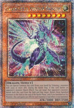 Galaxy-Eyes Photon Dragon - New Art - RA04-EN008 - Quarter Century Secret Rare - 1st Edition