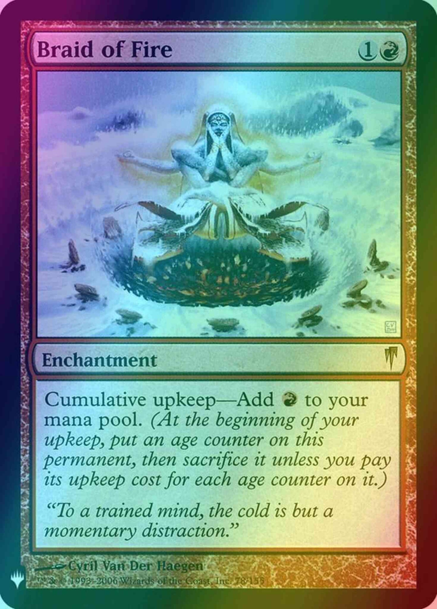 Braid of Fire [CSP-78] [The List] [Foil]