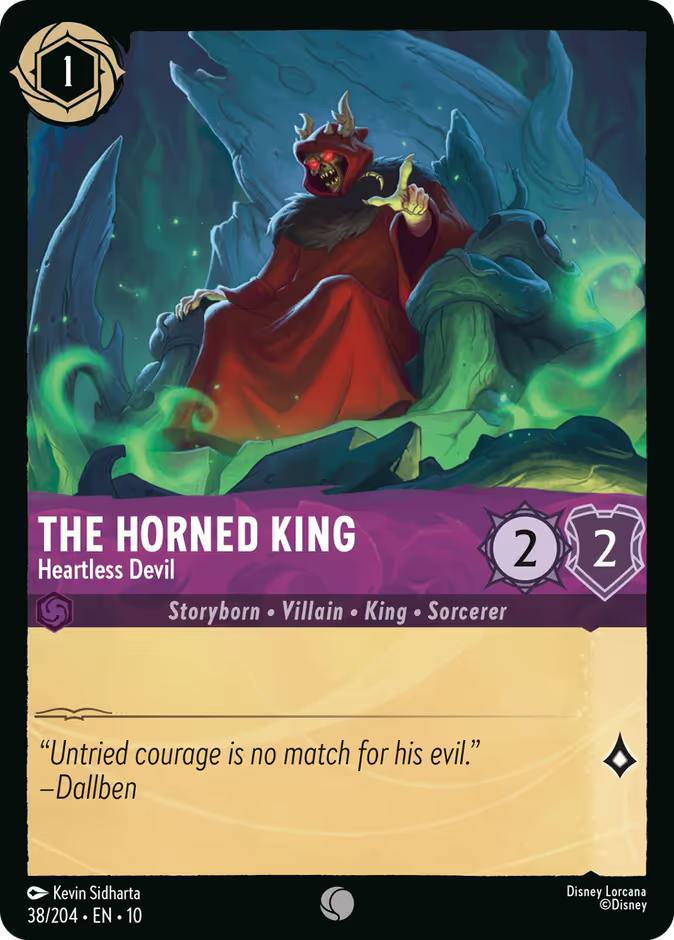The Horned King - Heartless Devil - 38/204 [Whispers in the Well] [Non-Foil]
