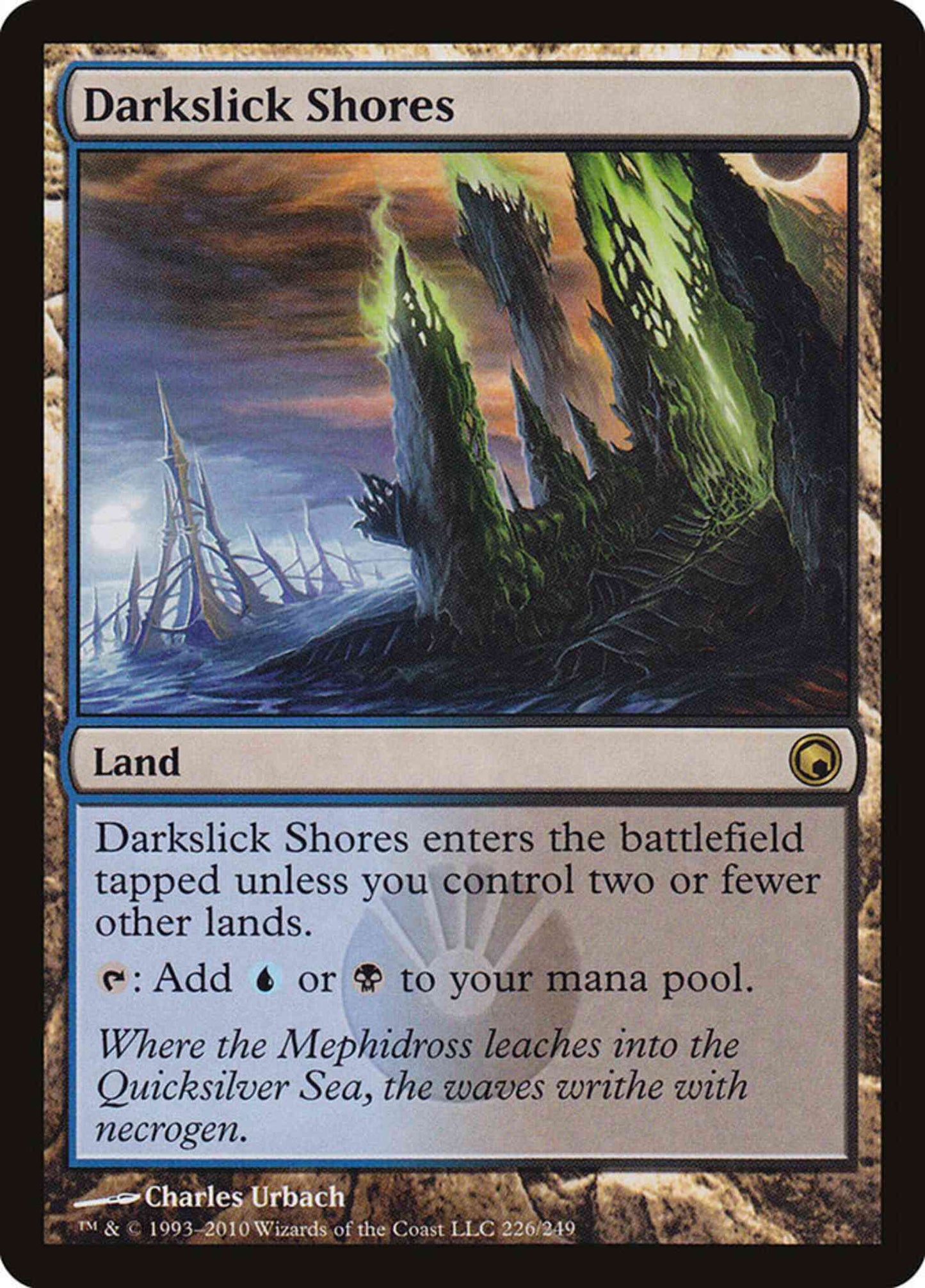 Darkslick Shores [226] [Scars Of Mirrodin] [Non-Foil]