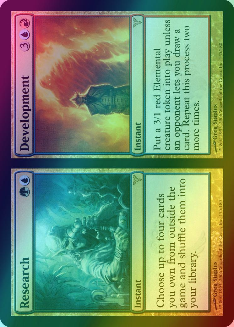 Research // Development [155] [Dissension] [Foil]