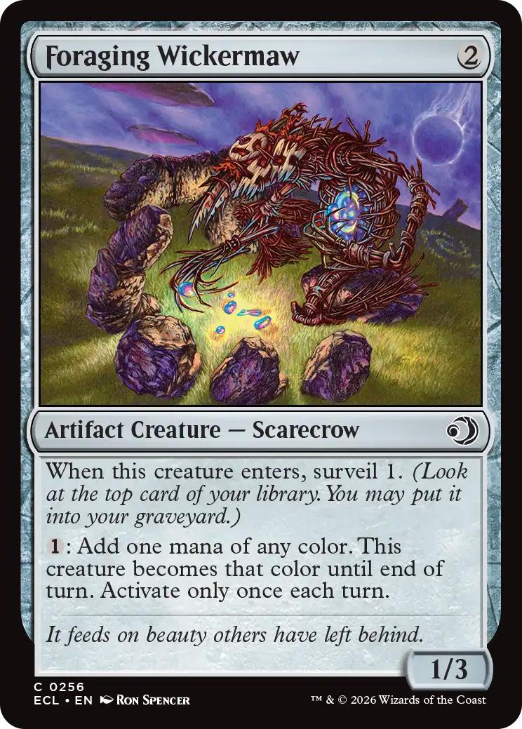 Foraging Wickermaw [256] [Lorwyn Eclipsed] [Non-Foil]
