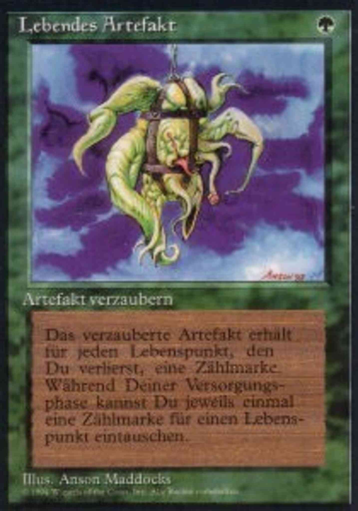Living Artifact - German [209] [Foreign Black Border: German] [Non-Foil]