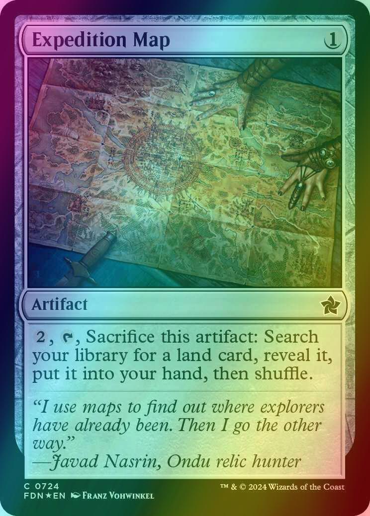 Expedition Map [724] [Foundations] [Foil]