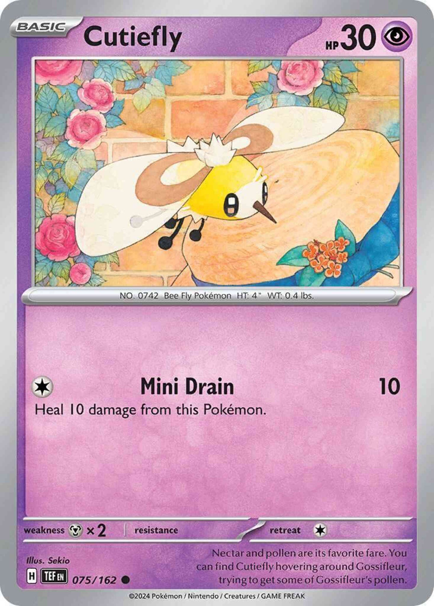 Cutiefly - 075/162 - Common [sv05-075] [Non-Holo]