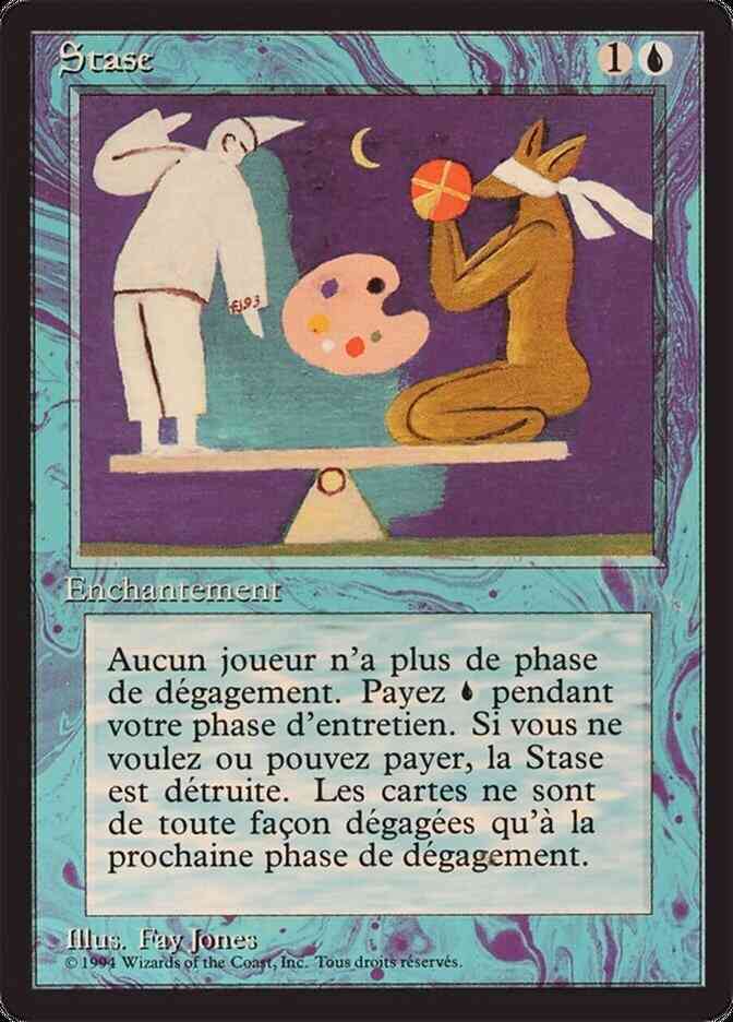 Stasis - French [83] [Foreign Black Border: French] [Non-Foil]