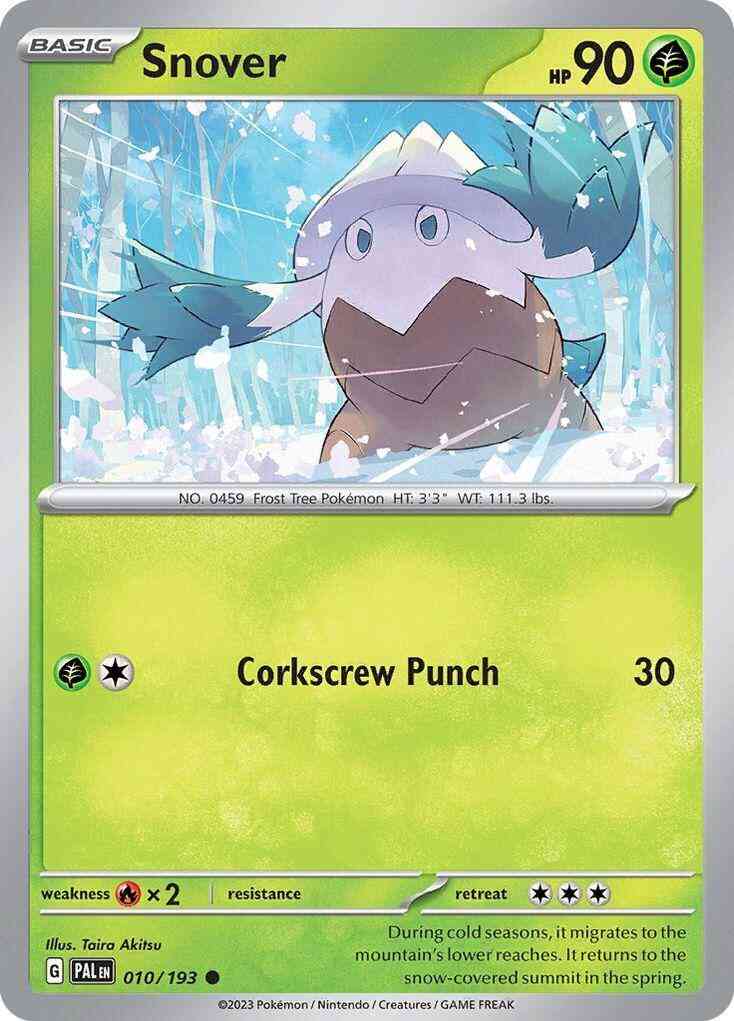 Snover - 010/193 - Common [sv02-010] [Non-Holo]