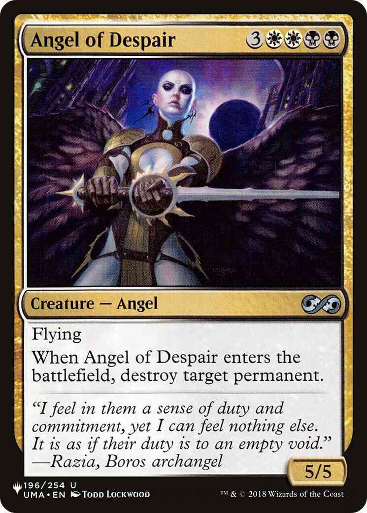 Angel of Despair [UMA-196] [The List] [Non-Foil]