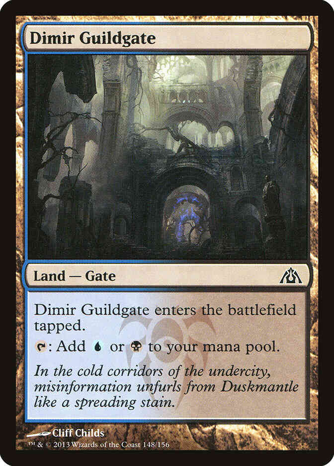 Dimir Guildgate [148] [Dragon's Maze] [Non-Foil]