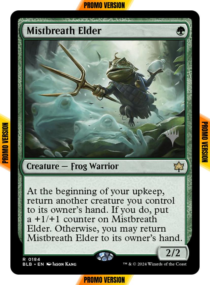 Mistbreath Elder [184p] [Promo Pack] [Bloomburrow: Promos] [Non-Foil]
