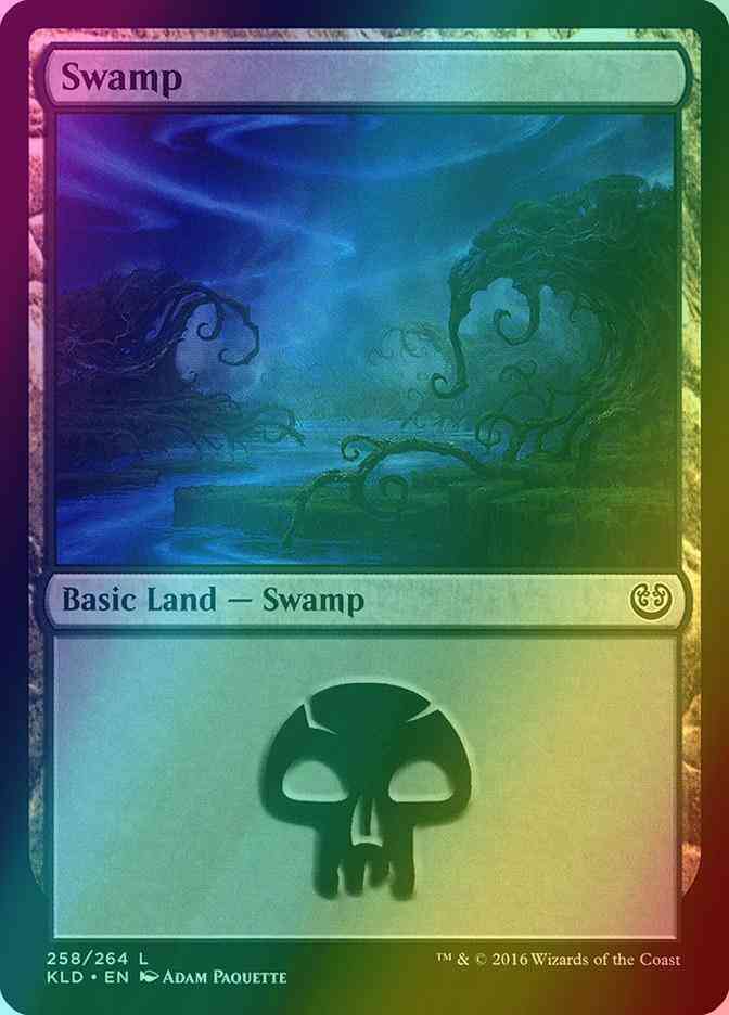 Swamp [258] [Kaladesh] [Foil]