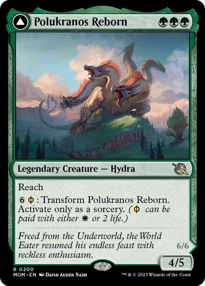 Polukranos Reborn // Polukranos, Engine of Ruin [200] [March of the Machine] [Non-Foil]