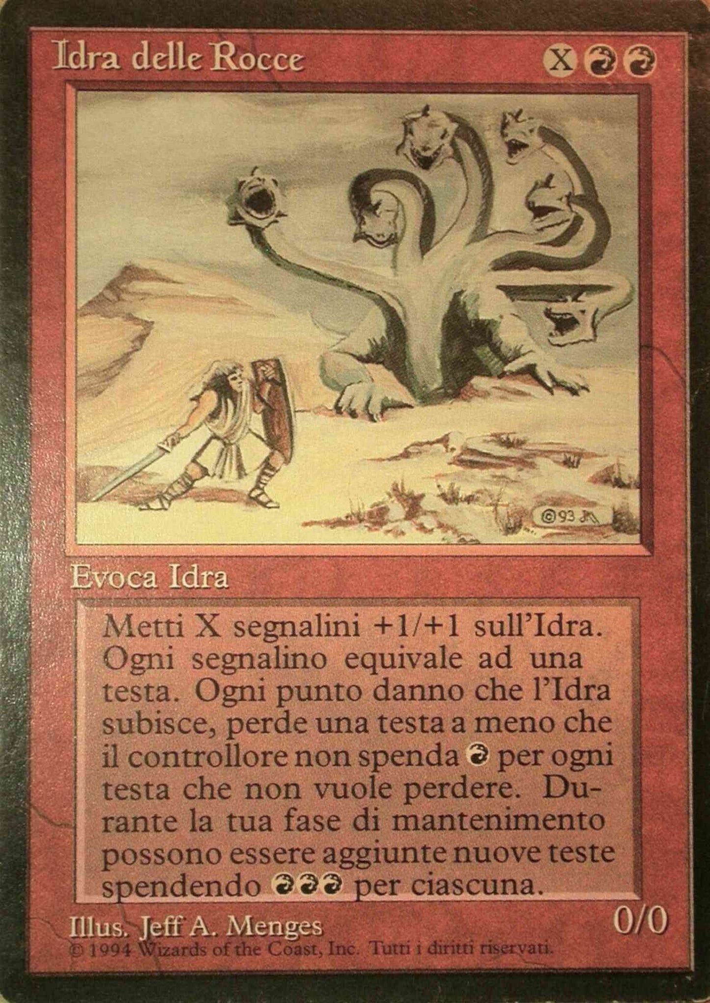 Rock Hydra - Italian [173] [Foreign Black Border: Italian] [Non-Foil]