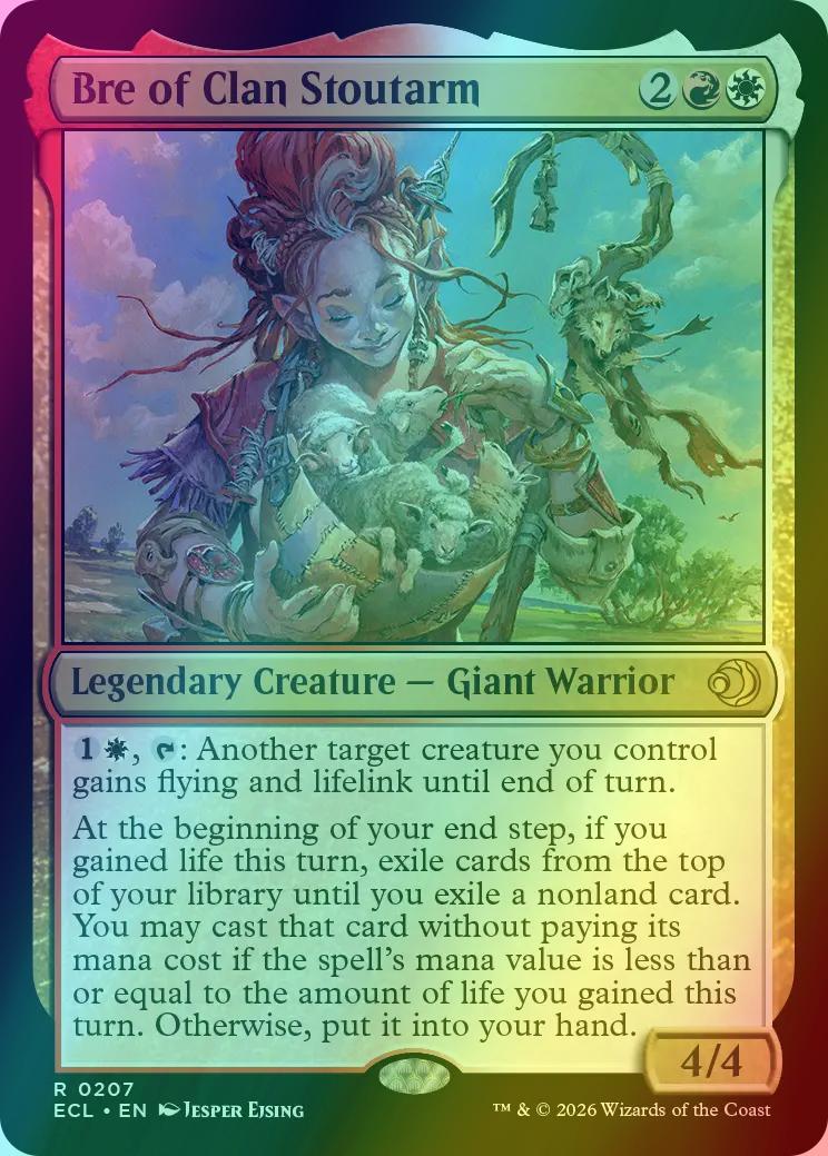 Bre of Clan Stoutarm [207] [Lorwyn Eclipsed] [Foil]