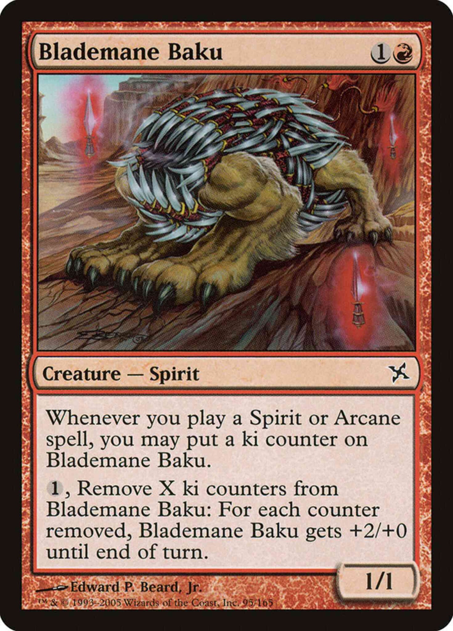 Blademane Baku [95] [Betrayers of Kamigawa] [Non-Foil]