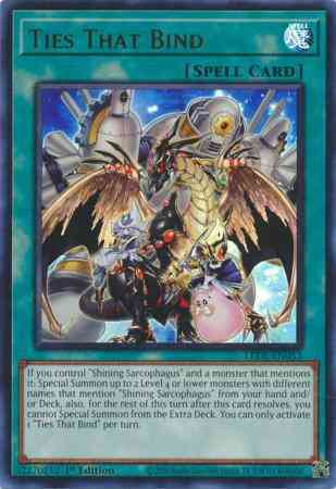 Ties That Bind - LEDE-EN053 - Ultra Rare - 1st Edition
