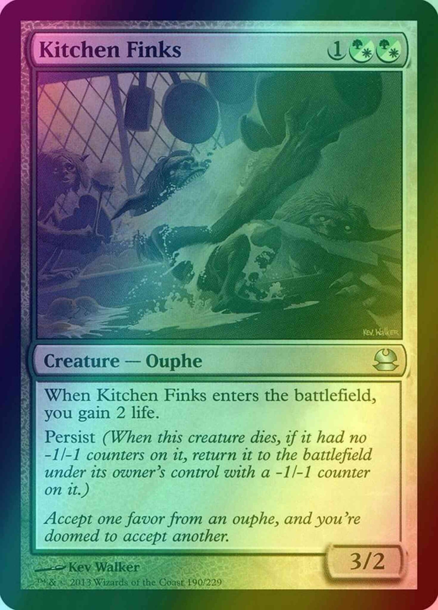 Kitchen Finks [190] [Modern Masters] [Foil]