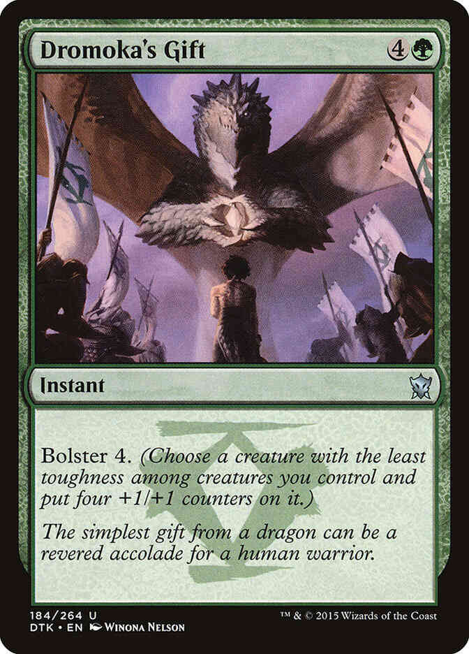 Dromoka's Gift [184] [Dragons Of Tarkir] [Non-Foil]