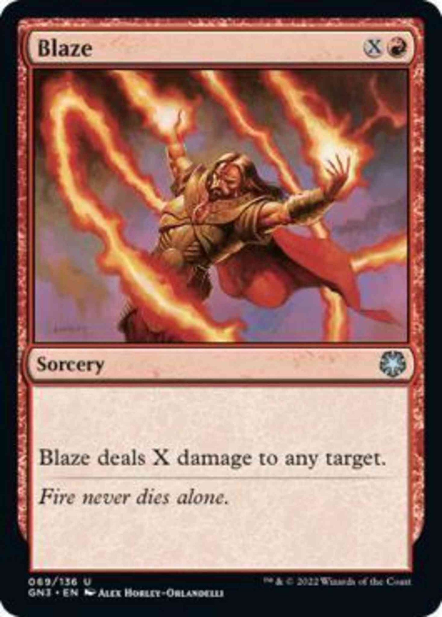 Blaze [69] [Game Night: Free-for-All] [Non-Foil]