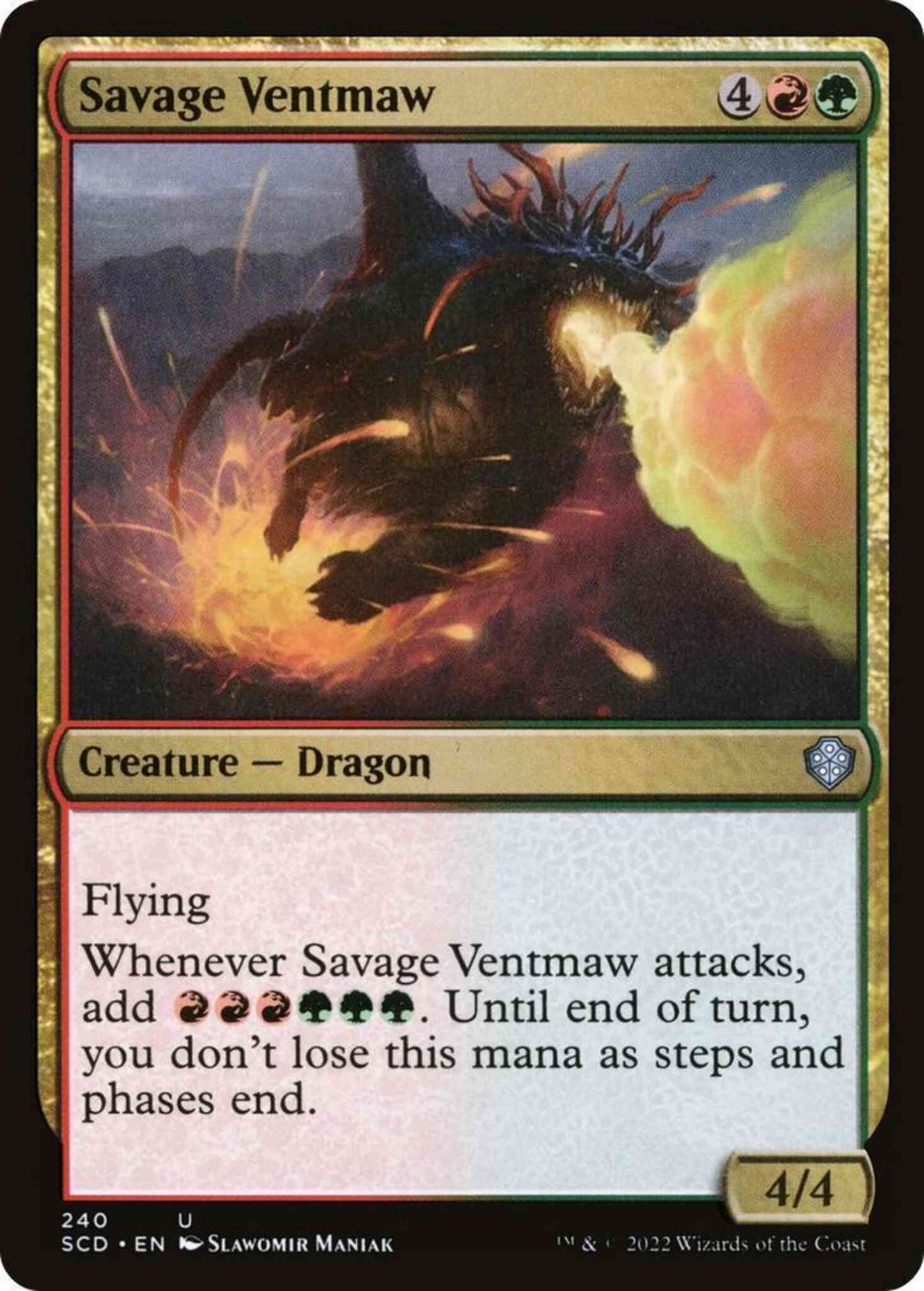 Savage Ventmaw [240] [Starter Commander Decks] [Non-Foil]