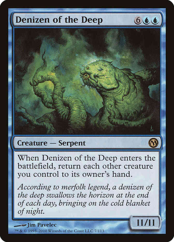 Denizen of the Deep [7] [Duels of the Planeswalkers] [Non-Foil]