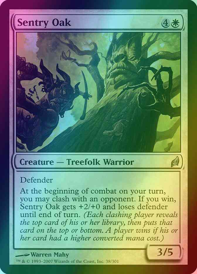 Sentry Oak [38] [Lorwyn] [Foil]