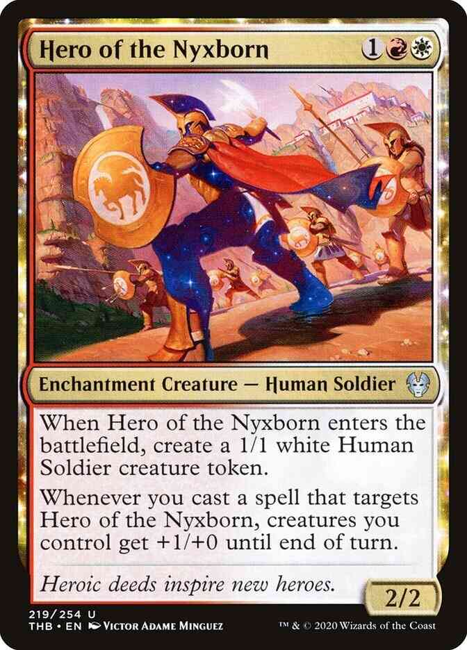 Hero of the Nyxborn [219] [Theros Beyond Death] [Non-Foil]