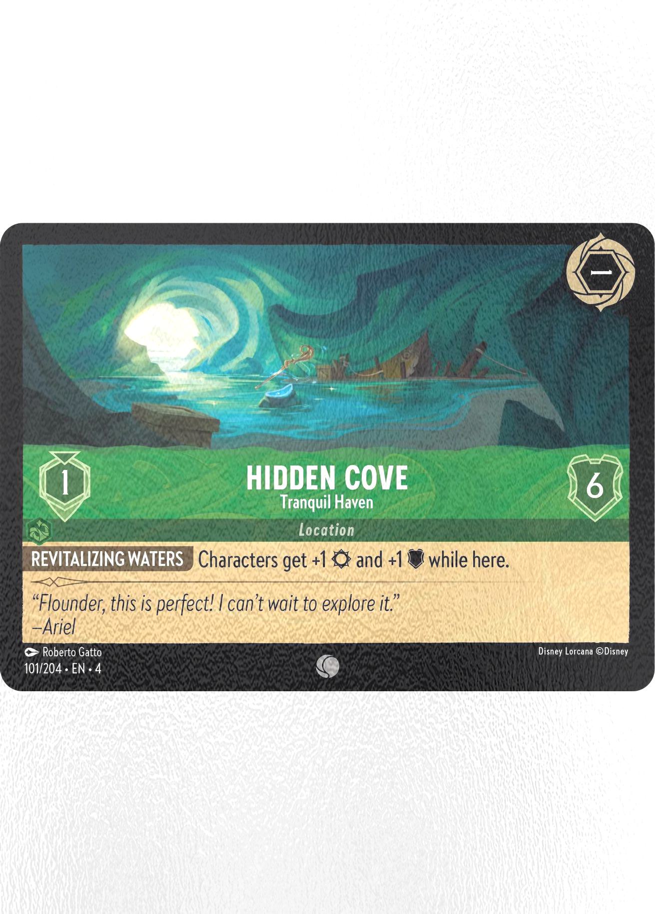 Hidden Cove - Tranquil Haven - 101/204 [Ursula's Return] [Cold Foil]