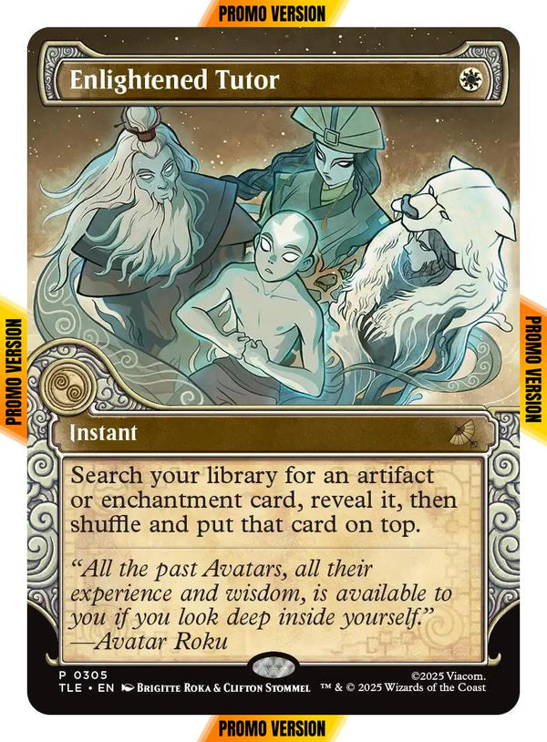 Enlightened Tutor [305] [Elemental Frame] [Avatar: The Last Airbender Eternal] [Non-Foil]