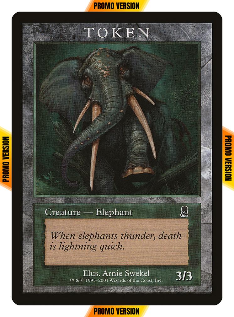 Elephant Token [05] [Magic Player Rewards 2002] [Non-Foil]