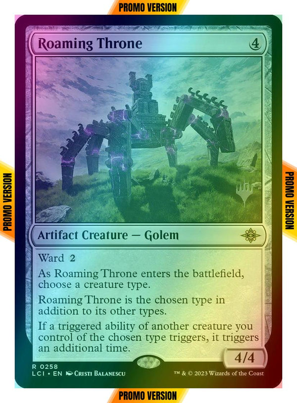 Roaming Throne [258p] [Promo Pack] [The Lost Caverns of Ixalan: Promos] [Foil]