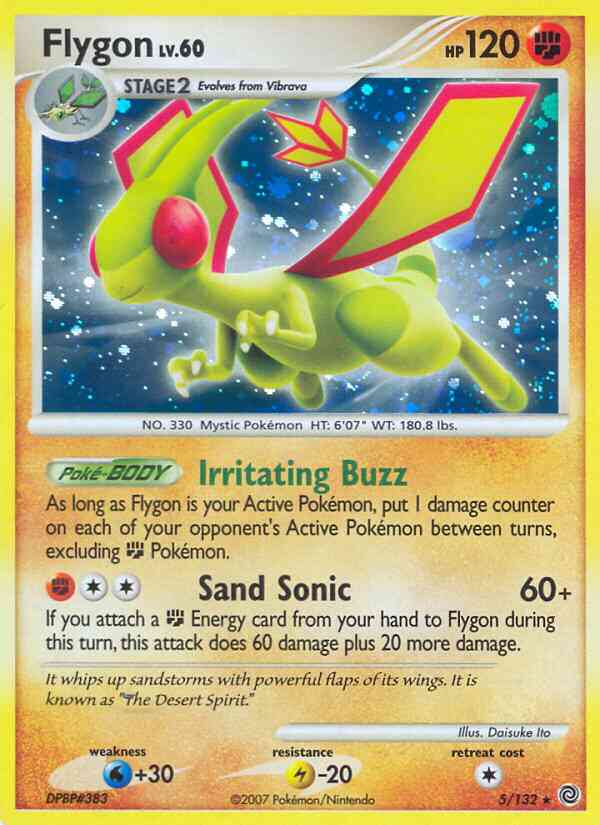 Flygon - 5/132 - Rare Holo [dp3-5] [Holo]