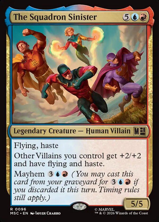 The Squadron Sinister [96] [Marvel Super Heroes: Commander] [Non-Foil]