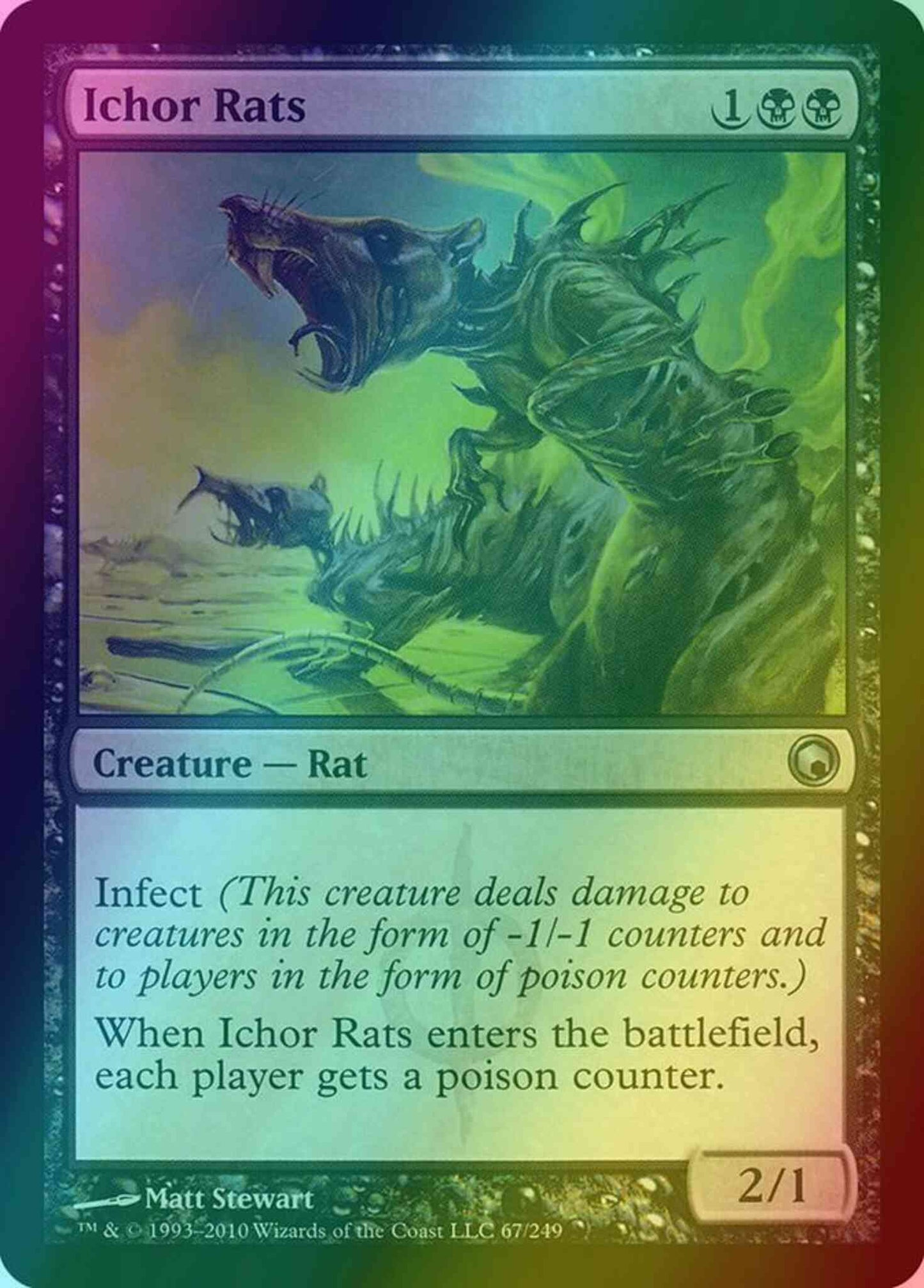 Ichor Rats [67] [Scars Of Mirrodin] [Foil]
