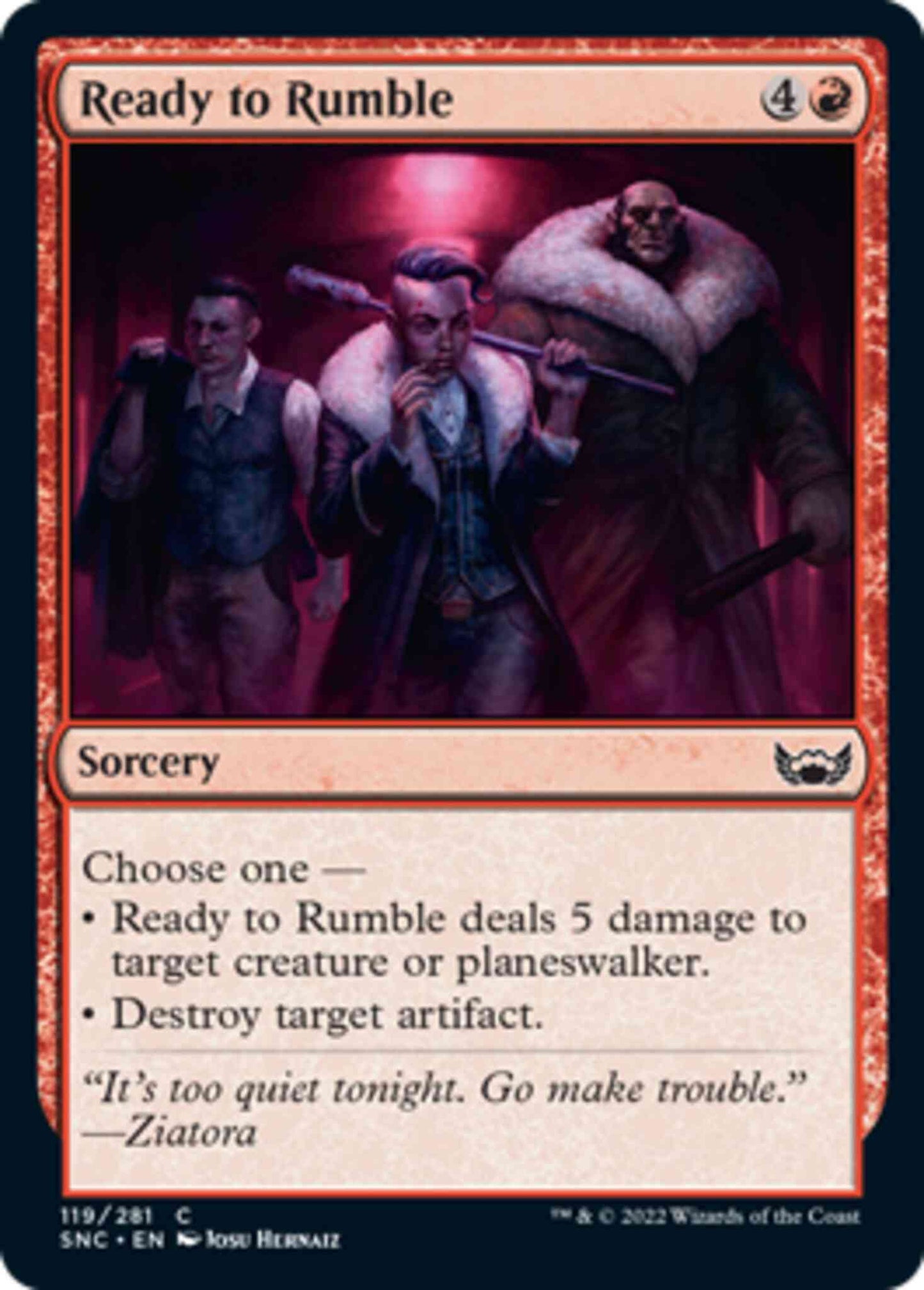 Ready to Rumble [119] [Streets of New Capenna] [Non-Foil]
