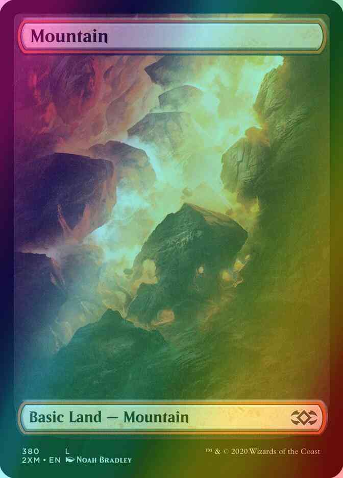Mountain [Double Masters] [380] [Foil]
