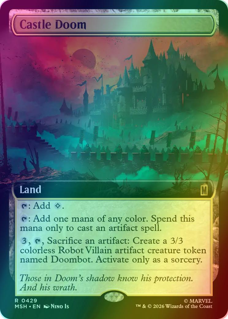 Castle Doom [429] [Extended Art] [Marvel Super Heroes] [Foil]