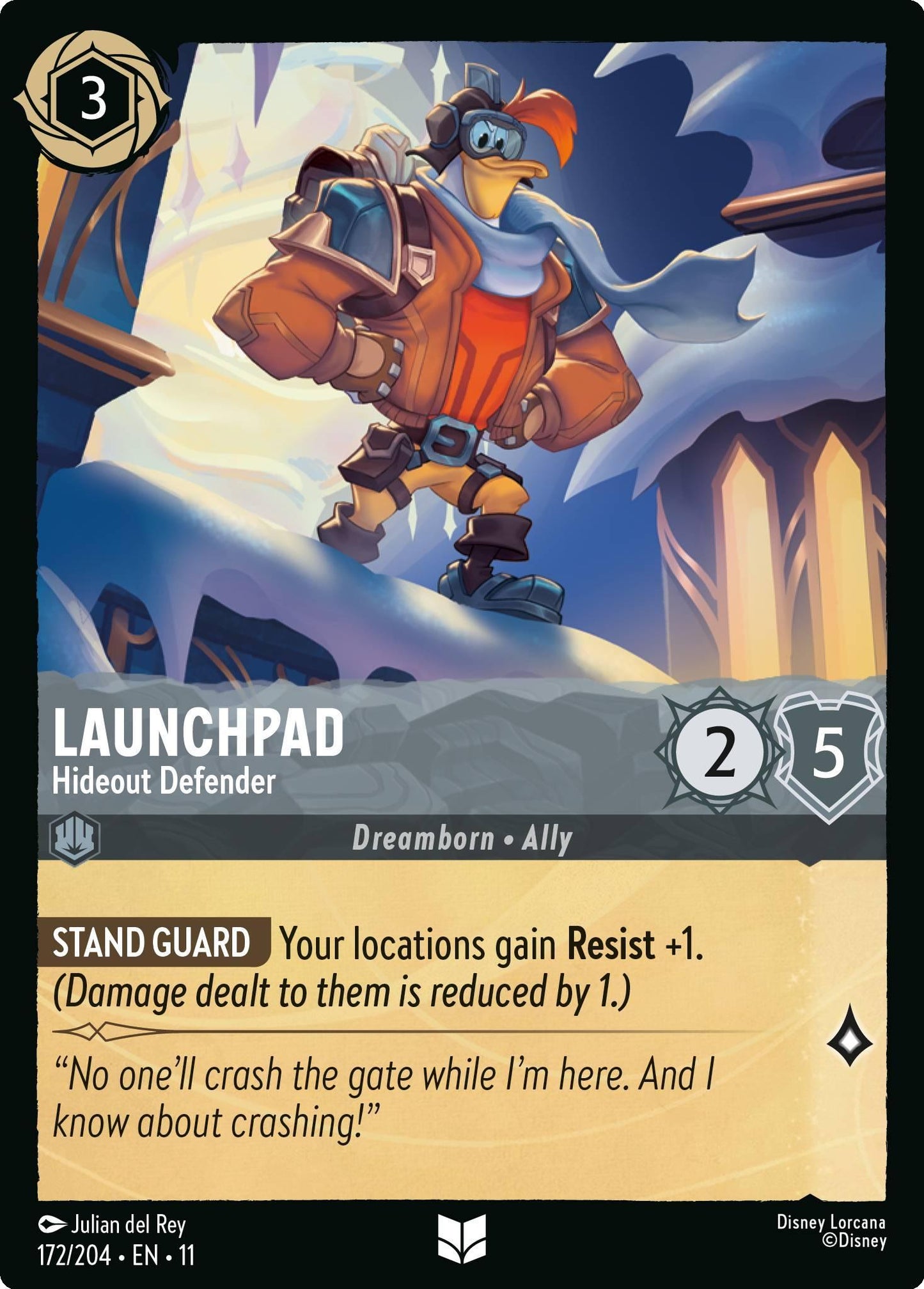 Launchpad - Hideout Defender - 172/204 [Winterspell] [Non-Foil]