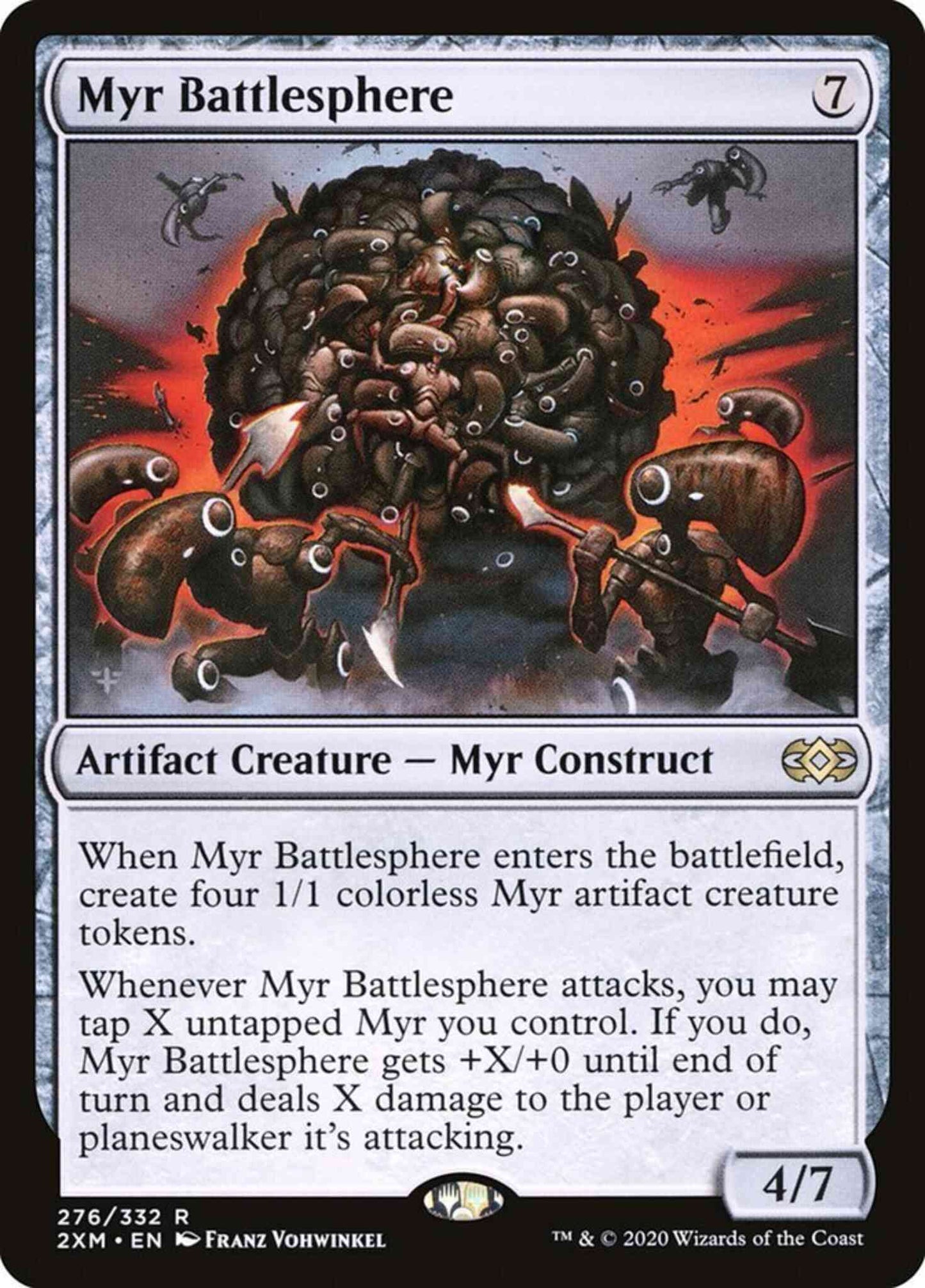 Myr Battlesphere [276] [Double Masters] [Non-Foil]