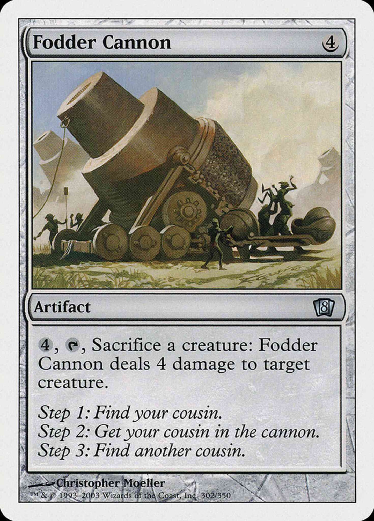 Fodder Cannon [302] [Eighth Edition] [Non-Foil]