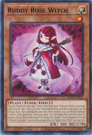 Ruddy Rose Witch - MP22-EN061 - Rare - 1st Edition